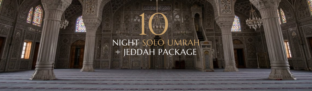 10 NIGHT SOLO UMRAH PACKAGE