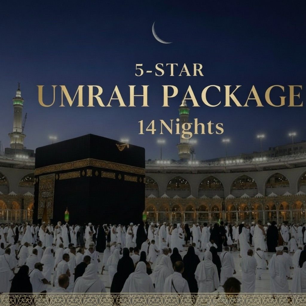 14 Nights 5-Star Umrah Package