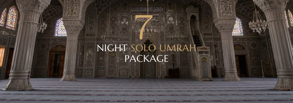 7 NIGHT SOLO UMRAH PACKAGE