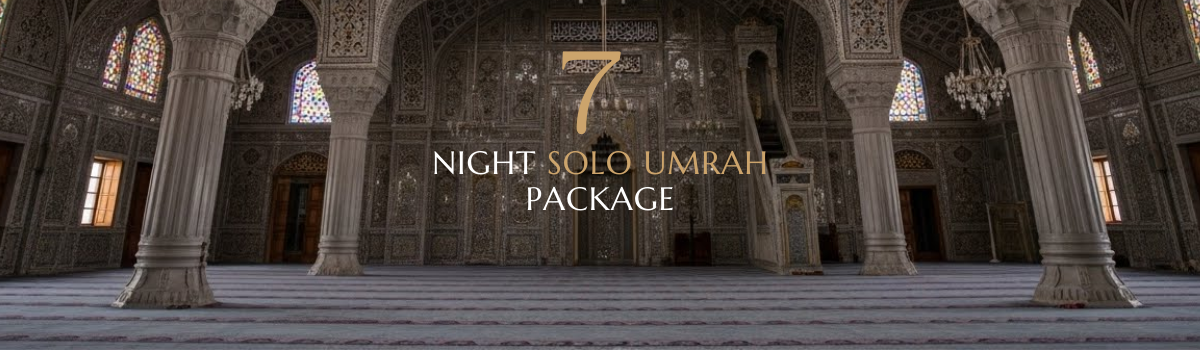 7 NIGHT SOLO UMRAH PACKAGE