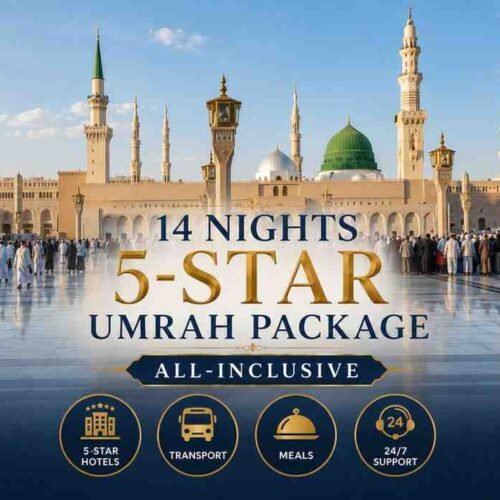 14 Nights 5-Star Umrah Package