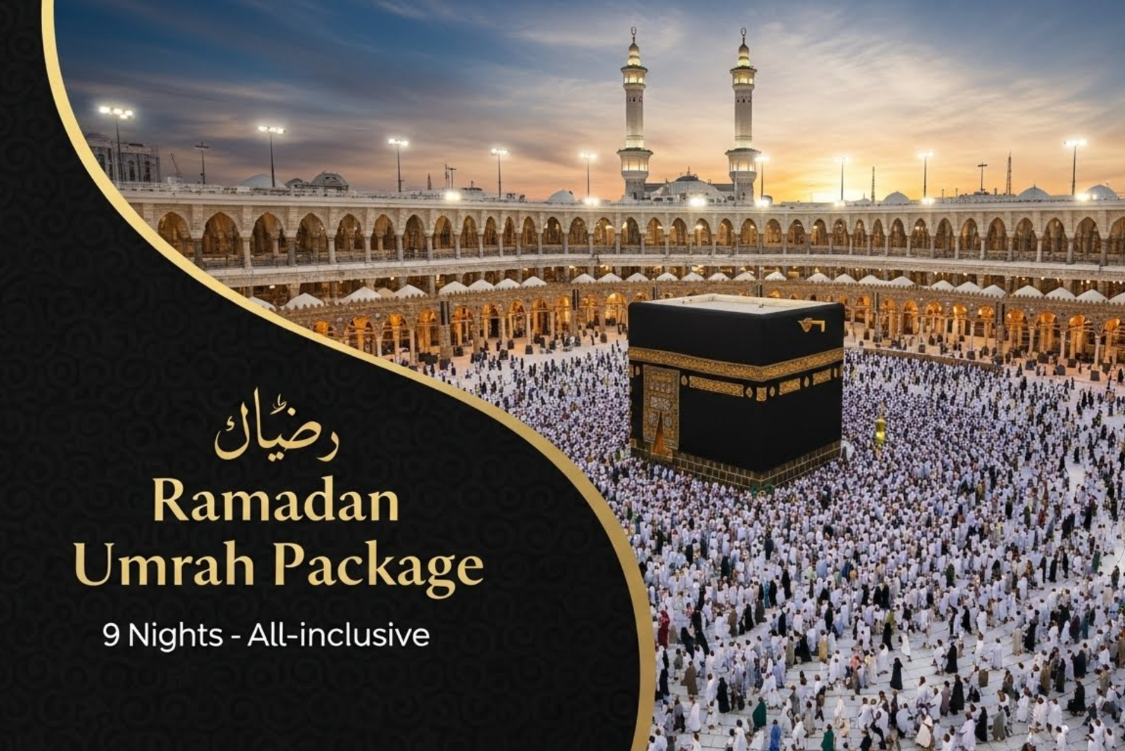 ramadan umrah for 9 nights