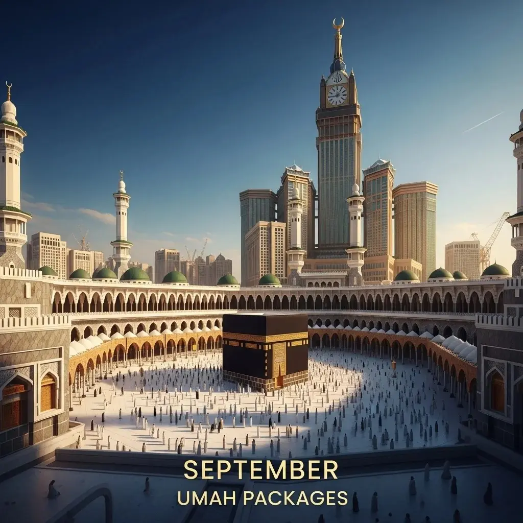 Best September Umrah Packages | Mecca Clock Tower View